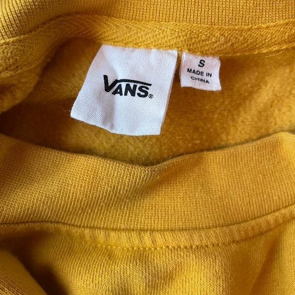 Vans Mustard Yellow Crew Neck. - Picture 3 of 3